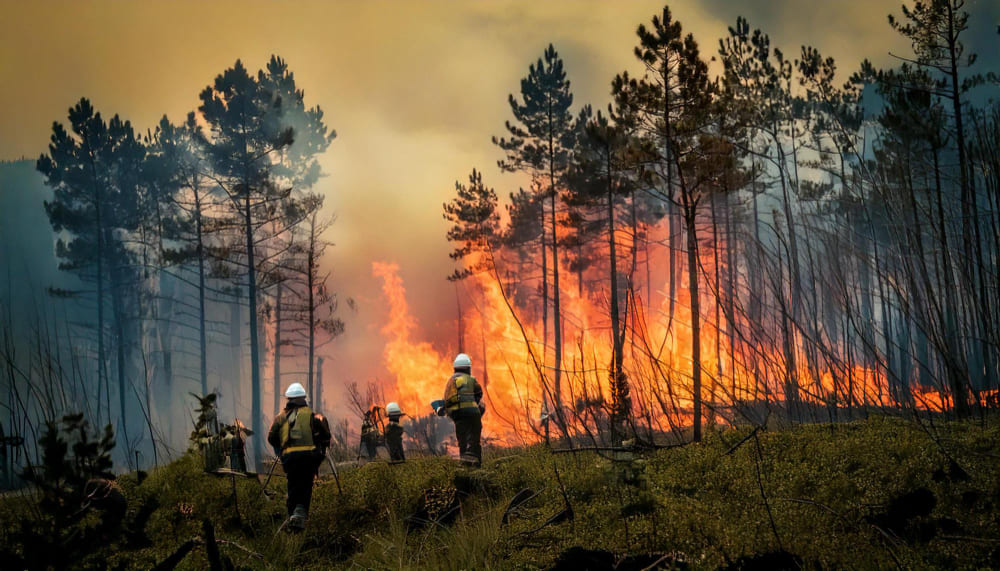 Incendio forestal